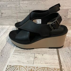 Timberland koralyn 2 band wedge sandal women size 10
